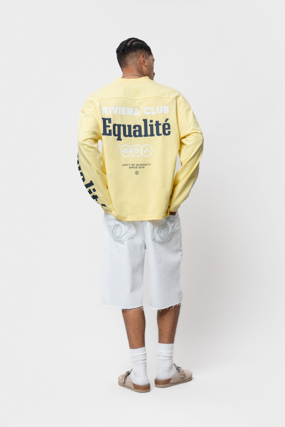 RIVIERA LONGSLEEVE TEE | SOFT YELLOW