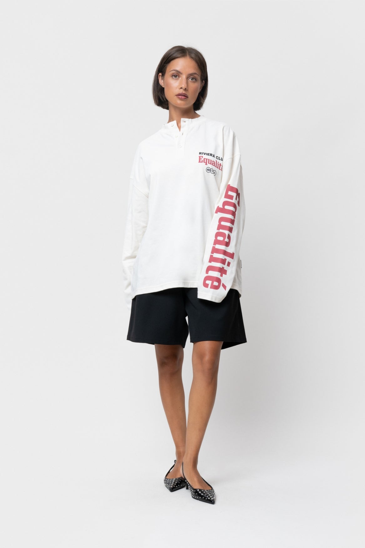 RIVIERA LONGSLEEVE TEE | OFF-WHITE