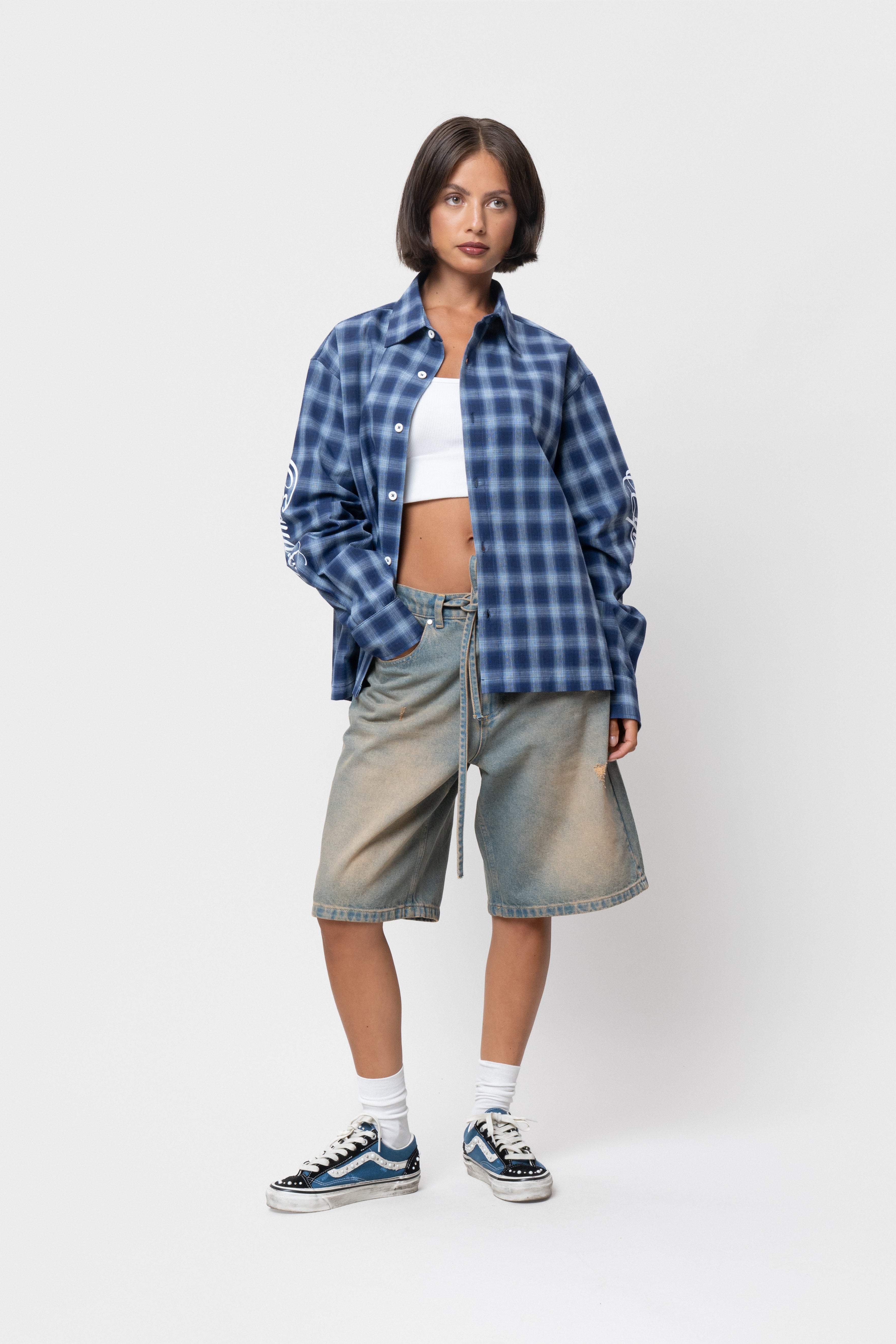 MONTE JORTS DENIM | OLD BLUE