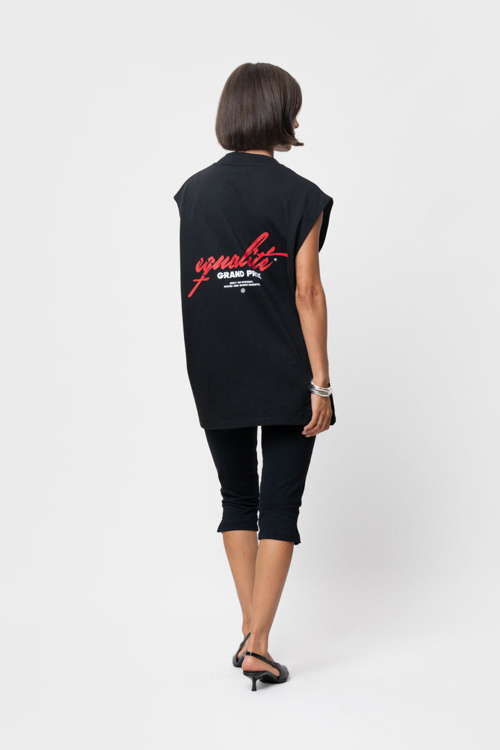 GRAND PRIX TANK TOP | BLACK