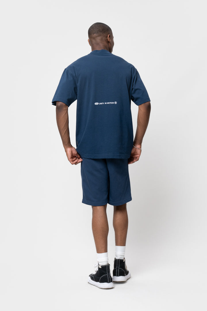 AXEL OVERSIZED TEE | NAVY