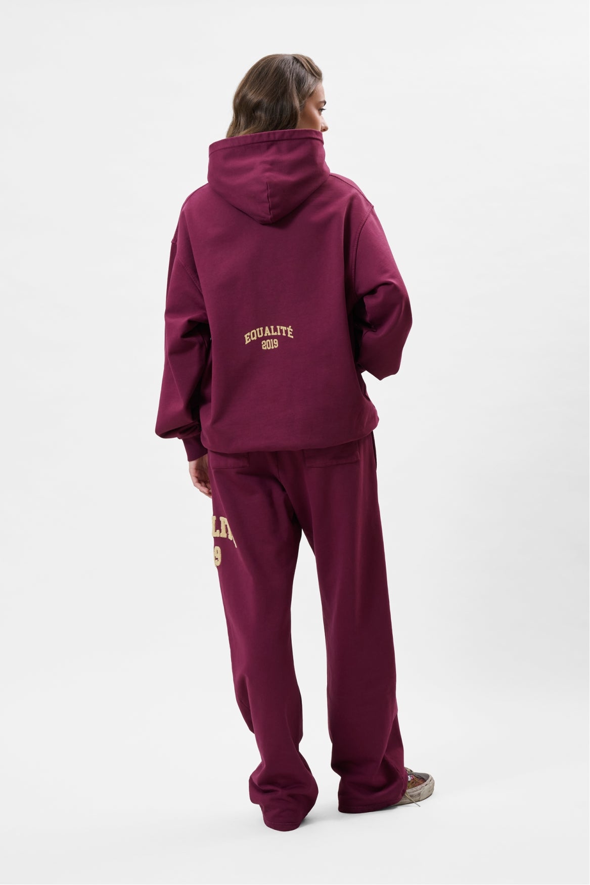 COLLECTIVE JOGGER PANTS | WASHED BURGUNDY