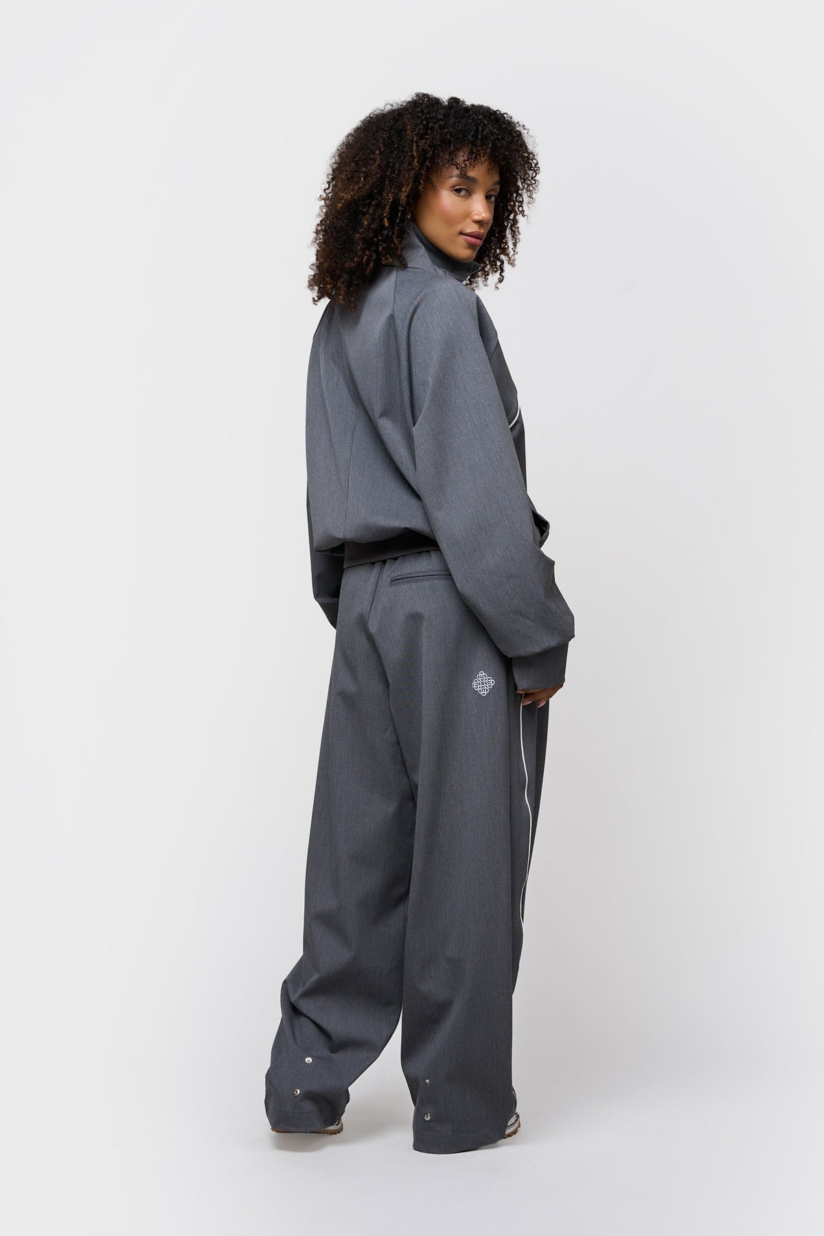 LUCIEN TRACK JACKET | GREY