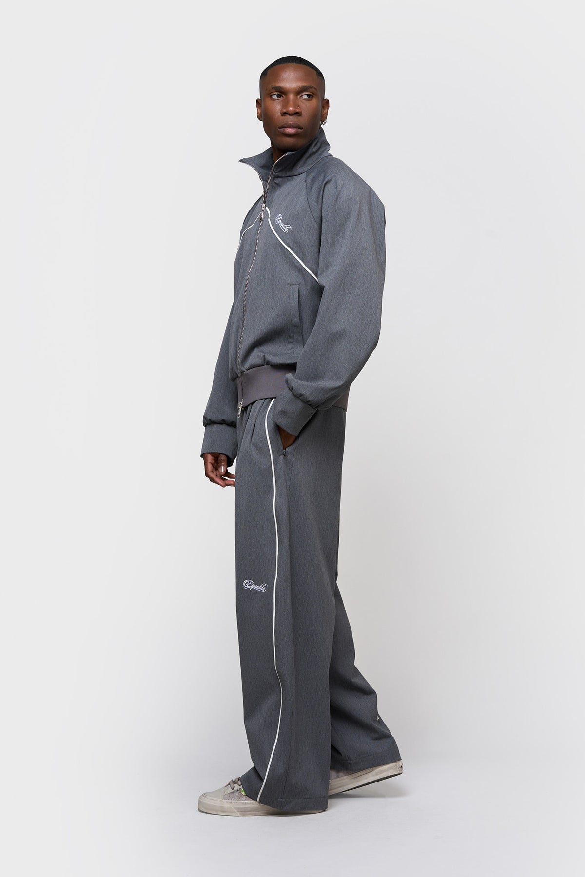 LUCIEN TRACK PANTS | GREY