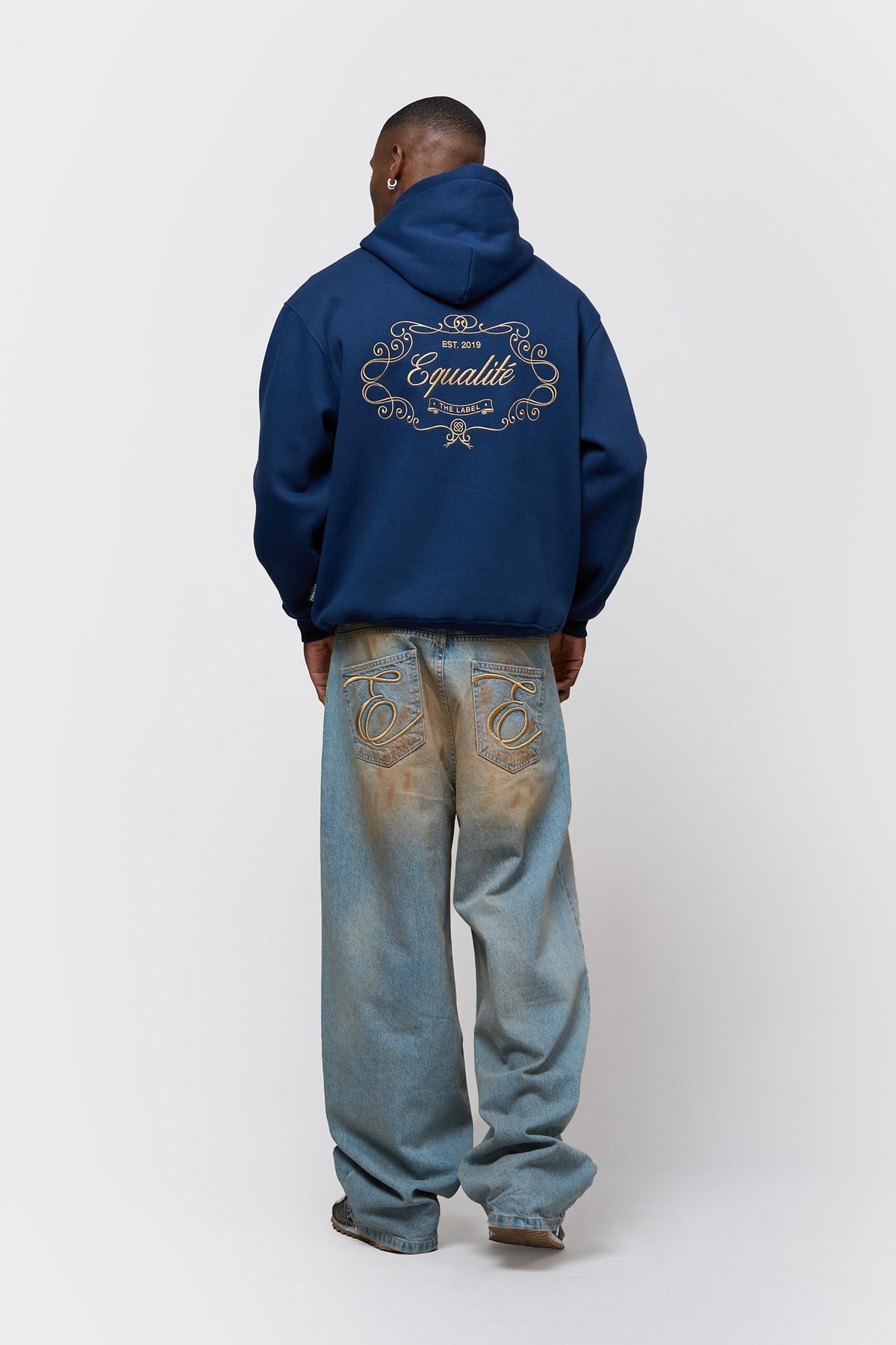 ROYAL OVERSIZED HOODIE | NAVY