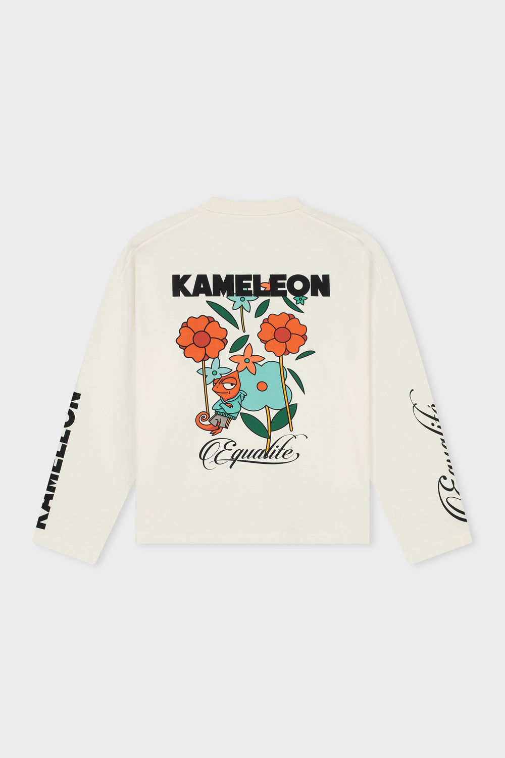 EQ X TROBI KAMELEON LONGSLEEVE TEE | OFF-WHITE