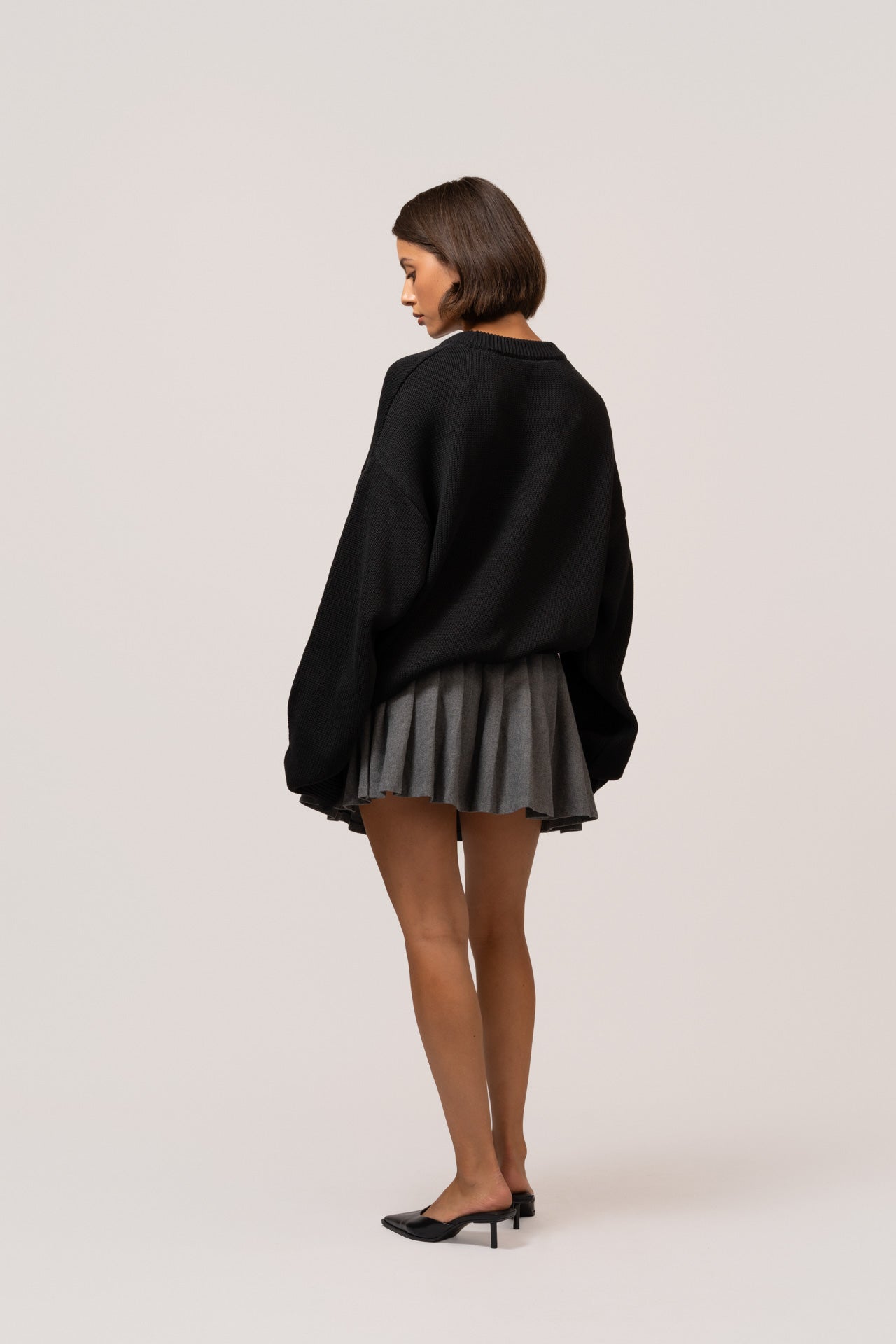 CELESTE KNIT SWEATER | BLACK