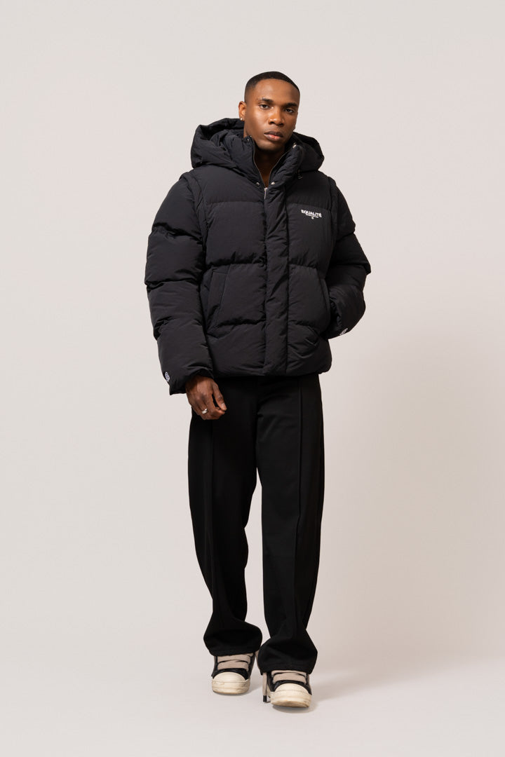 SOCIETÉ PUFFER JACKET | BLACK