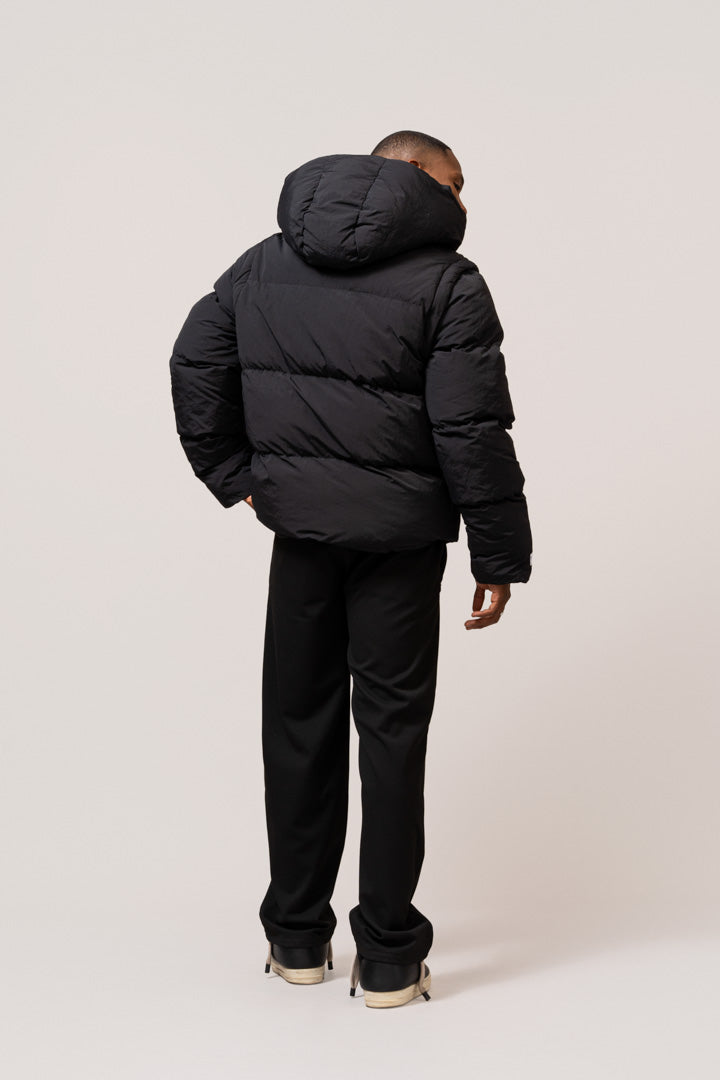 SOCIETÉ PUFFER JACKET | BLACK