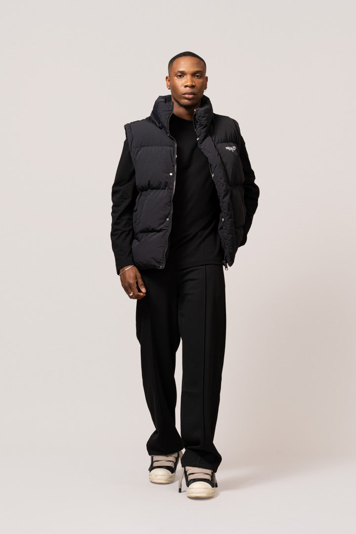 SOCIETÉ 2 in 1 PUFFER JACKET | BLACK