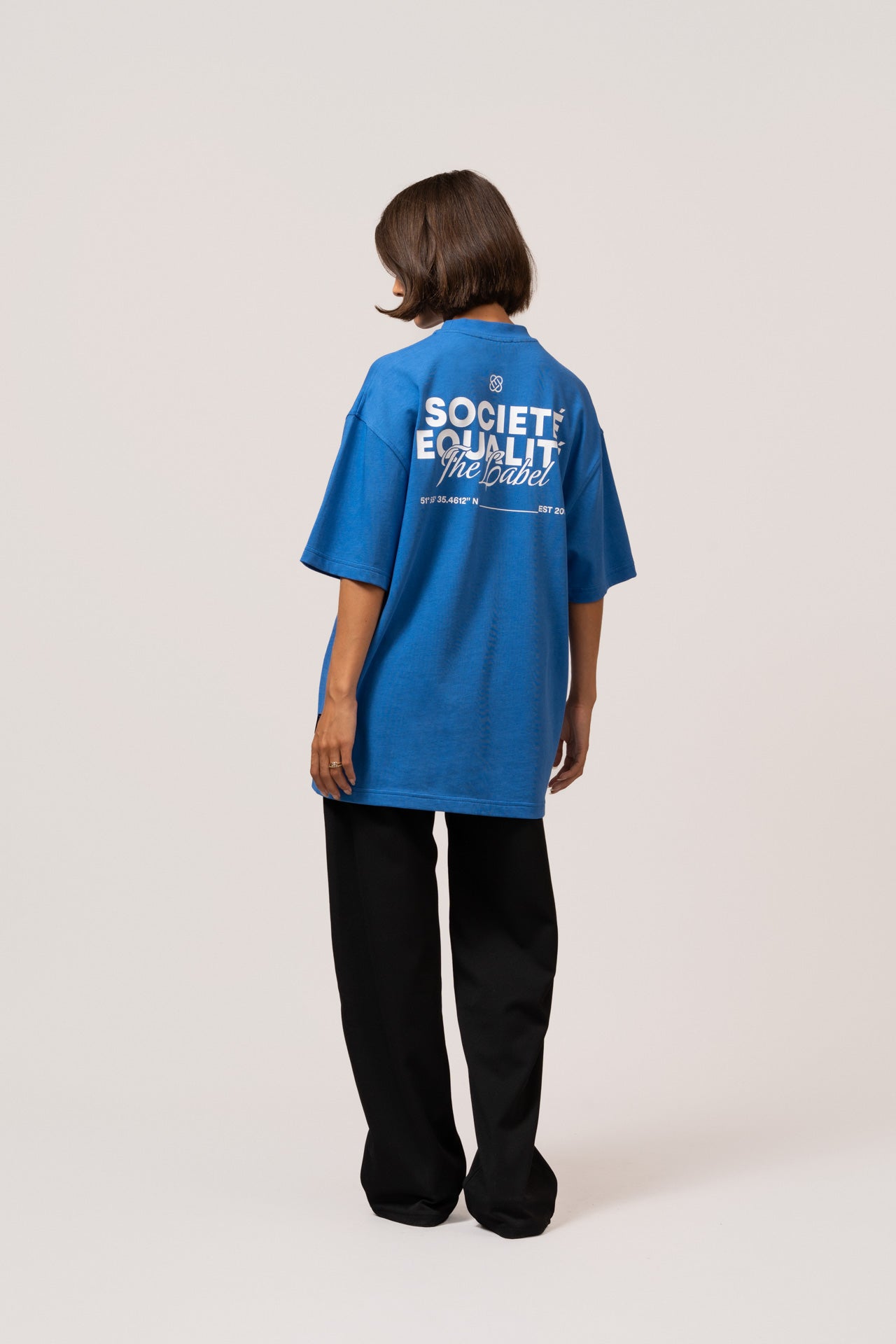 SOCIETE OVERSIZED TEE | BLUE