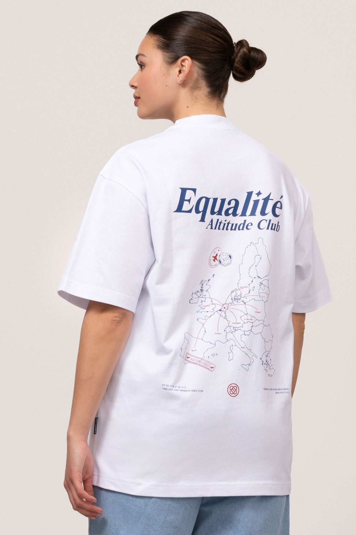 EXPRESS OVERSIZED TEE | WHITE