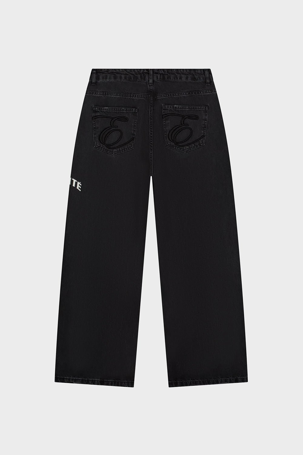 FEM BAGGY JEANS | BLACK