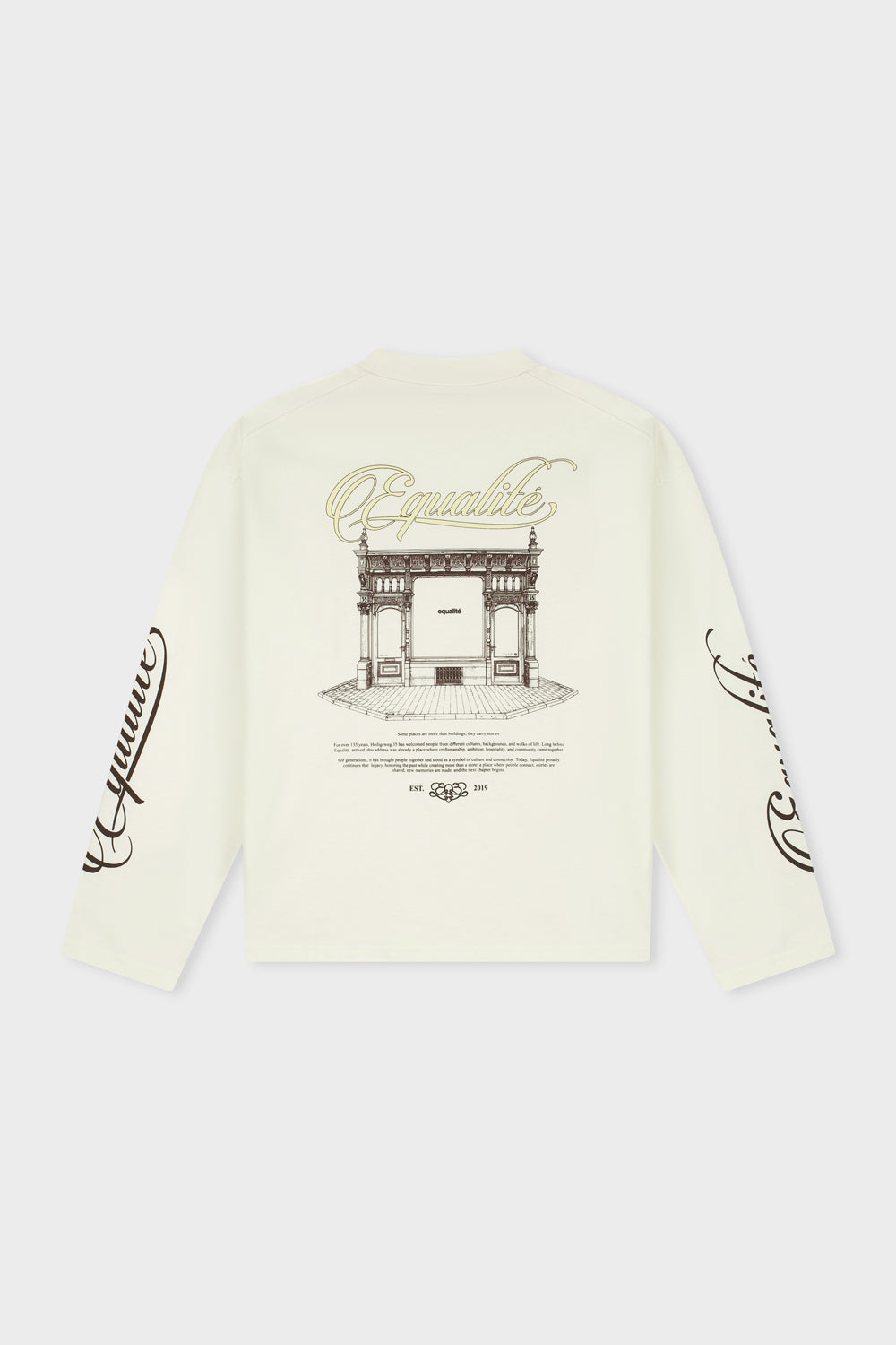 FLAGSHIP AMSTERDAM LONGSLEEVE TEE | OFF-WHITE