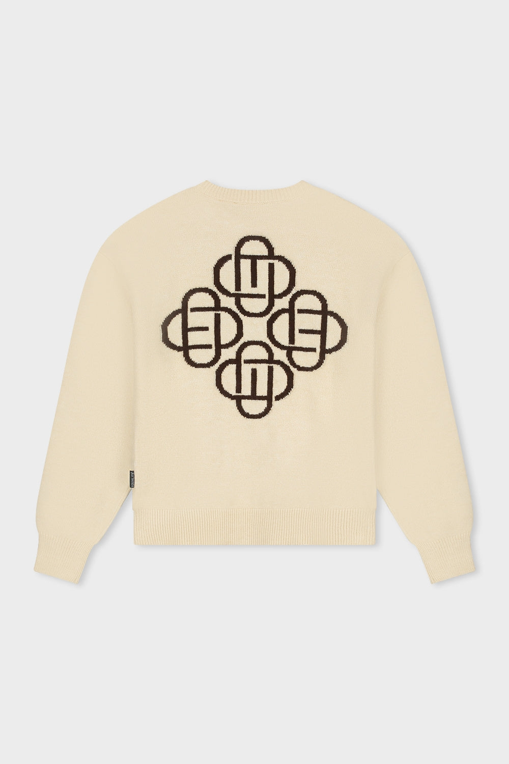 FLUFFY KNIT SWEATER | OFF-WHITE