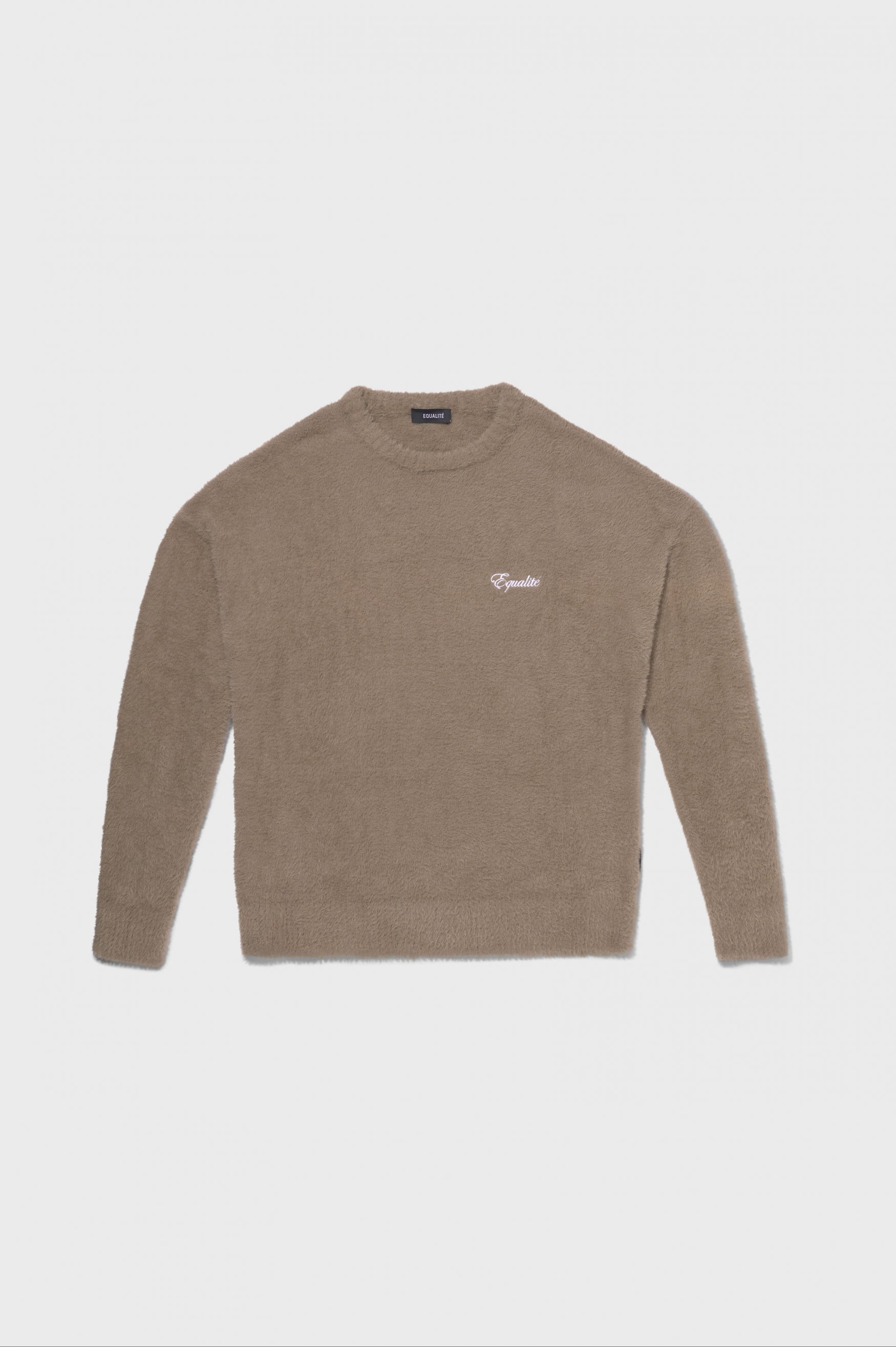 ULTRA SOFT KNIT SWEATER | TAUPE