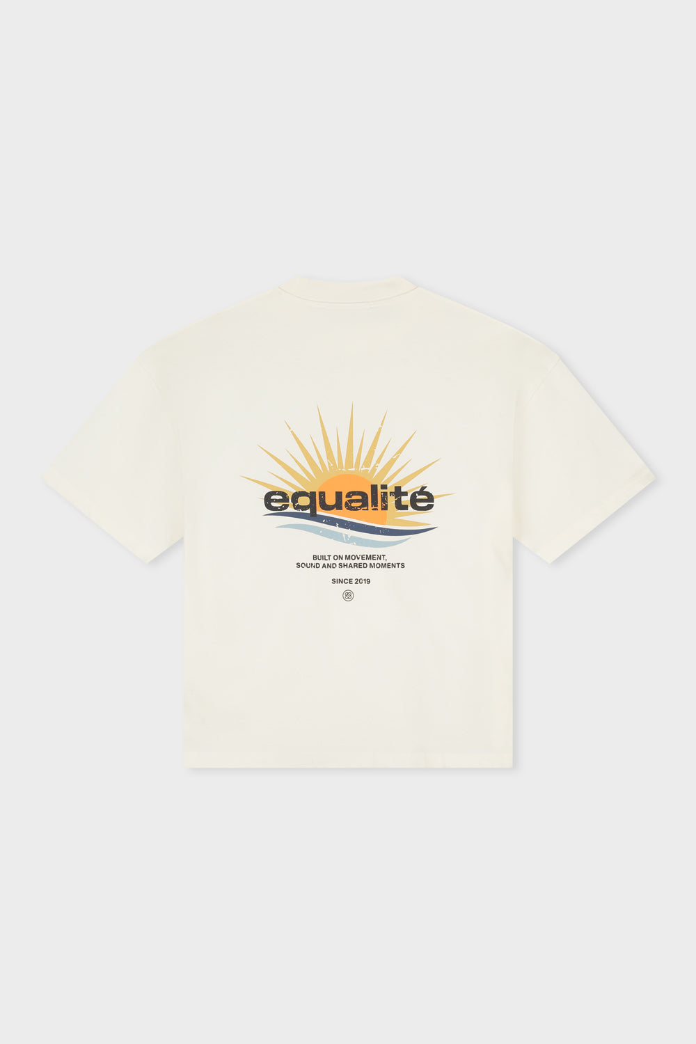 GOLDEN HOUR BOXY TEE | OFF-WHITE