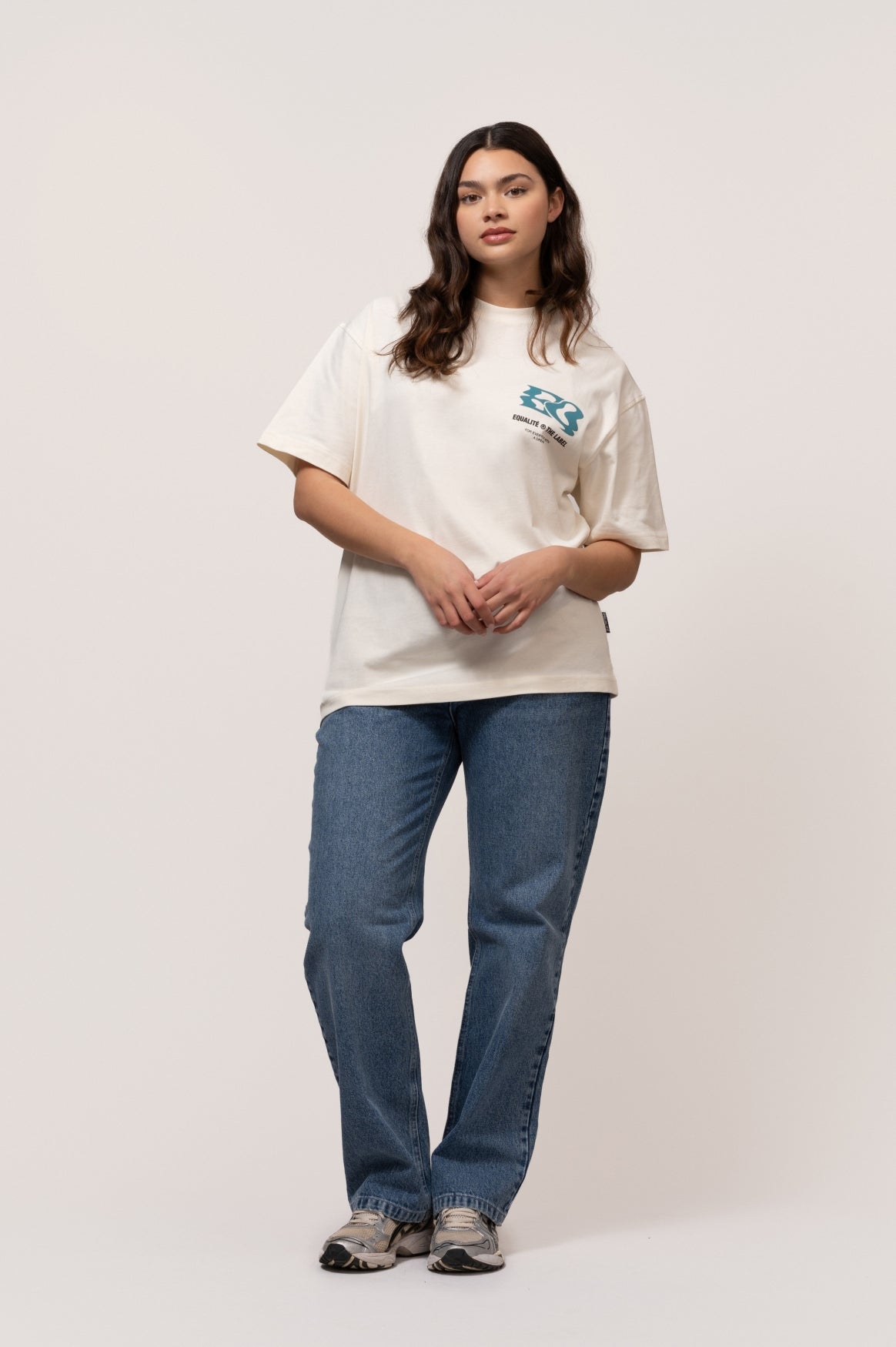 Heat Oversized Tee | Off-white