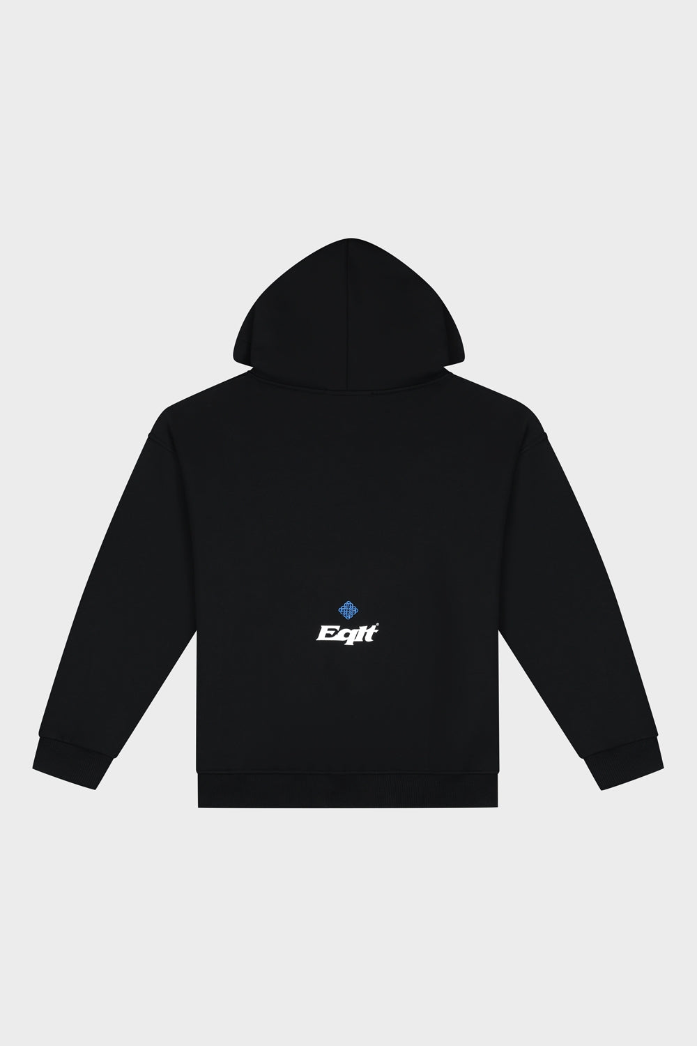 JERSEY OVERSIZED HOODIE | BLACK