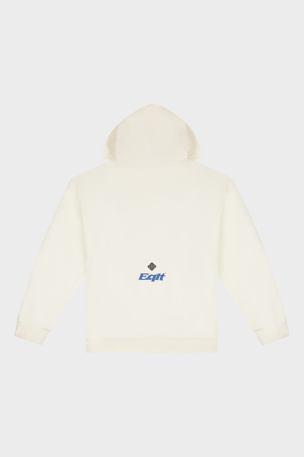 JERSEY OVERSIZED HOODIE | OFF WHITE