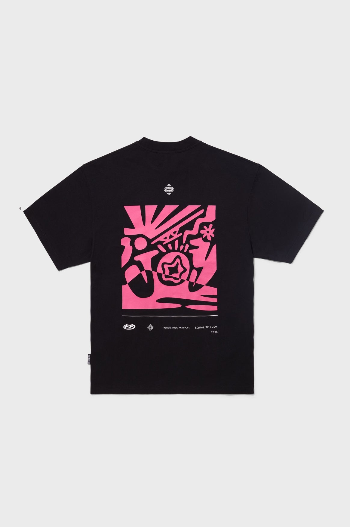 Bassline Oversized Tee | Black