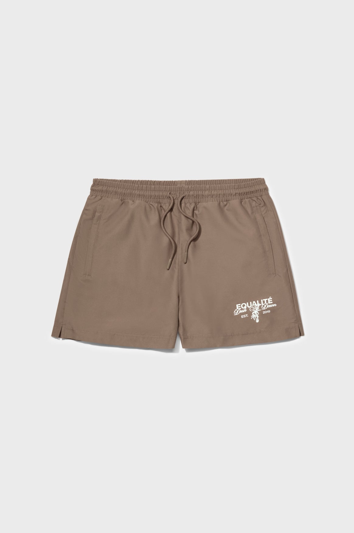 LEVANA SWIM SHORTS | TAUPE