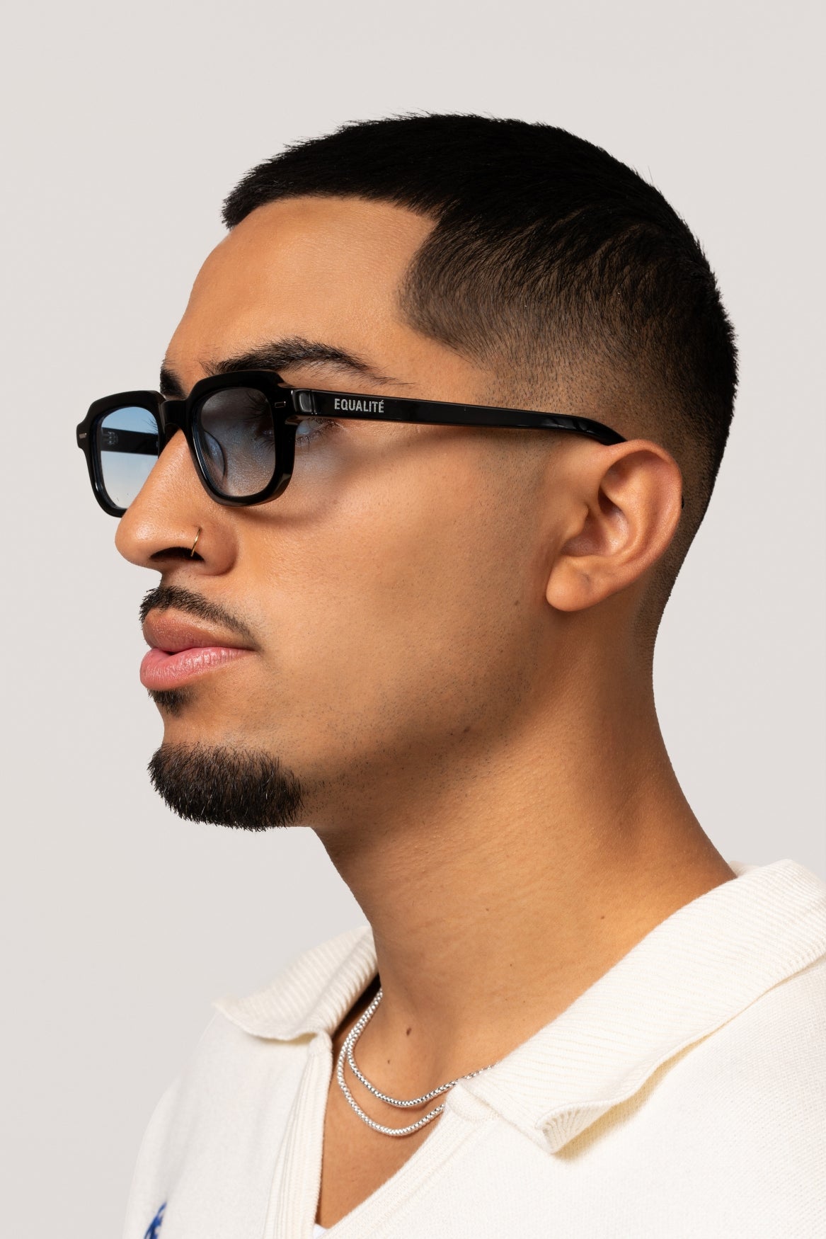 Lina Sunglasses | Black & Blue