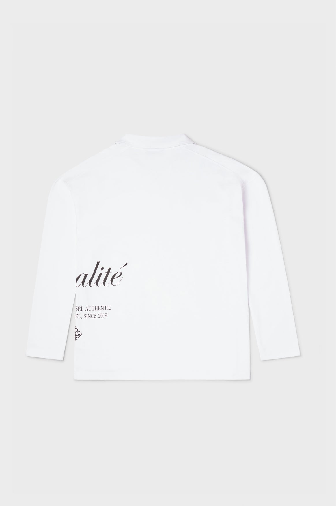 TEUN LONGSLEEVE POLO | WHITE