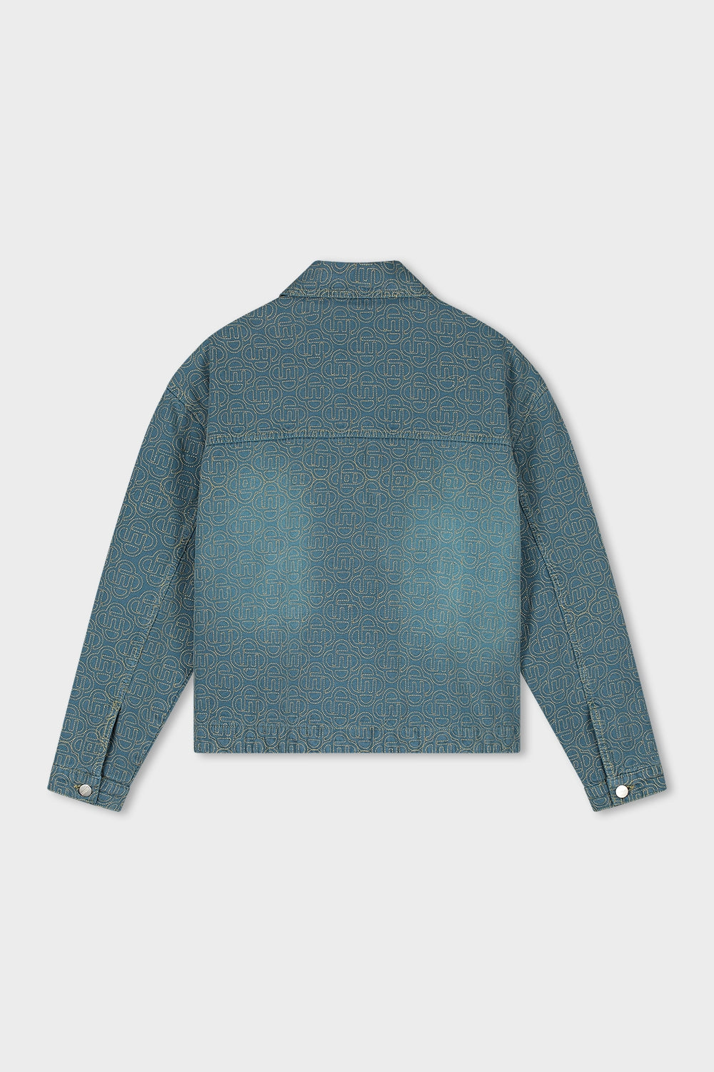 MONOGRAM DENIM JACKET | DARK BLUE