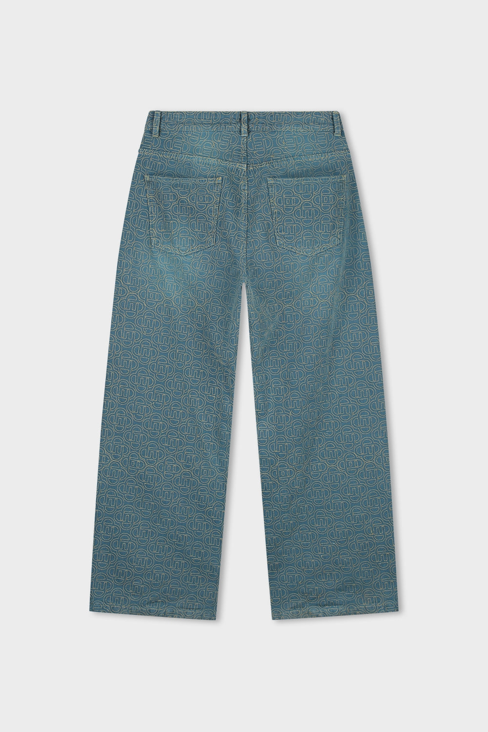 MONOGRAM JEANS | DARK BLUE