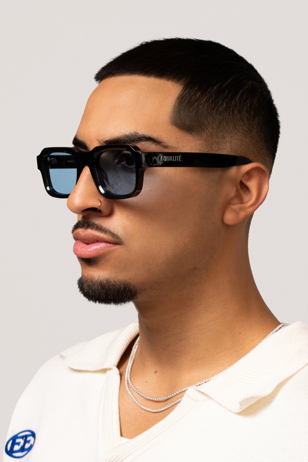 Martin Sunglasses | Black & Blue