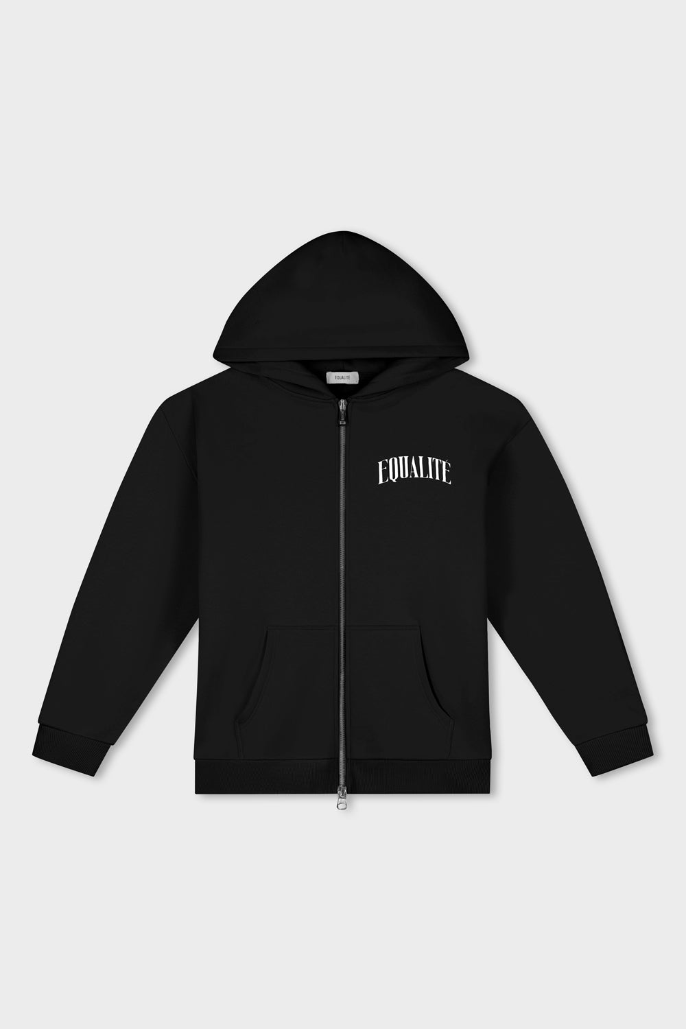 OLIVER FULL ZIP HOODIE | BLACK