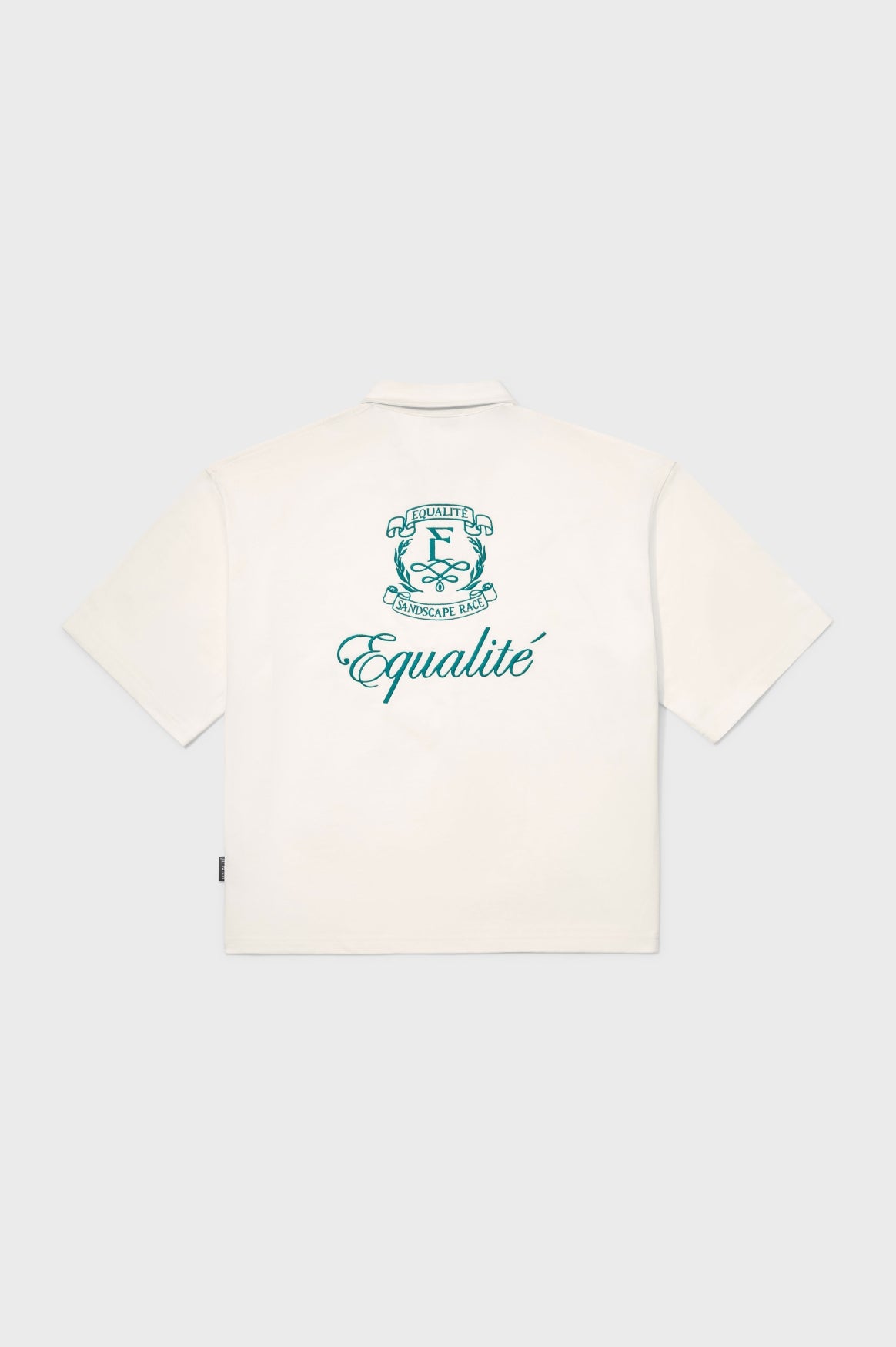 OASIS BOXY POLO | OFF-WHITE