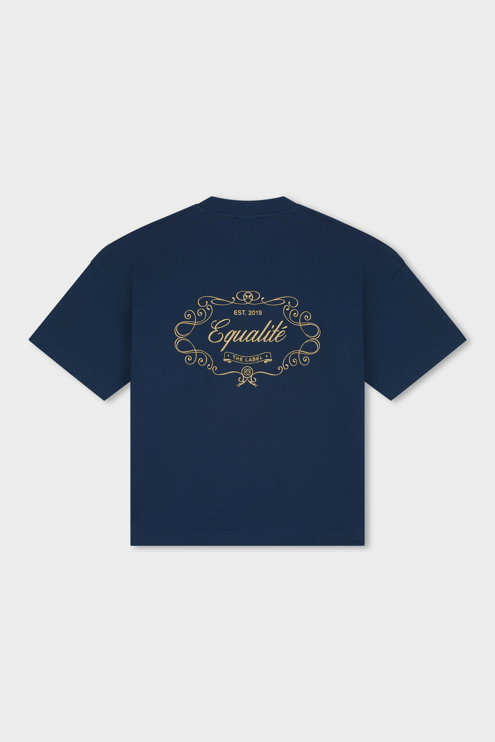 ROYAL BOXY TEE | NAVY