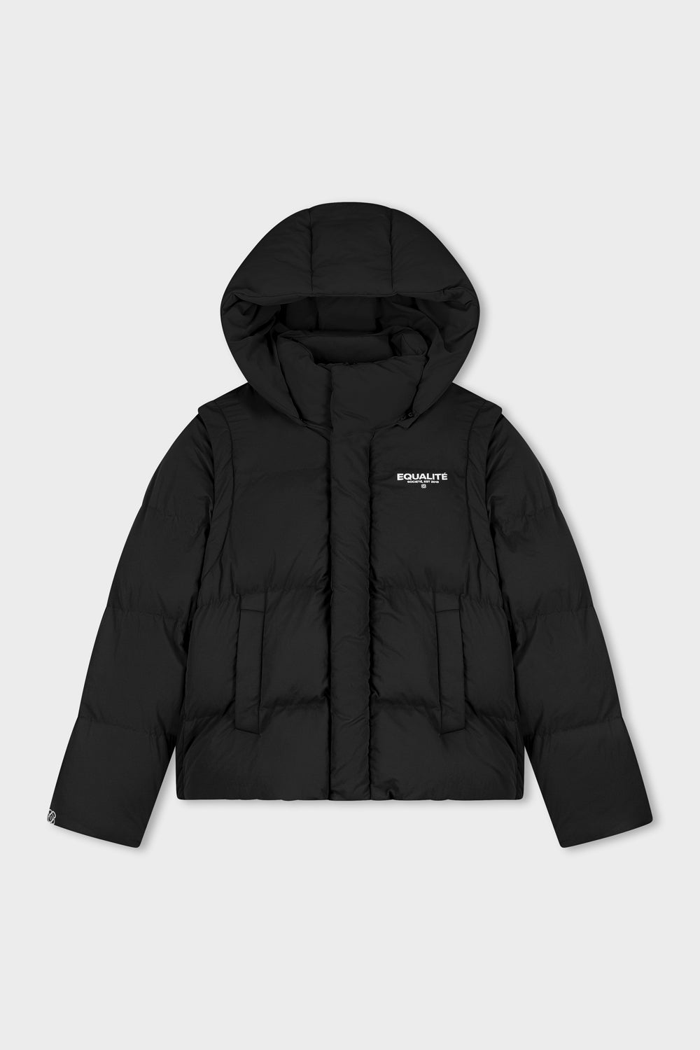 2 IN 1 SOCIETÉ PUFFER JACKET | BLACK