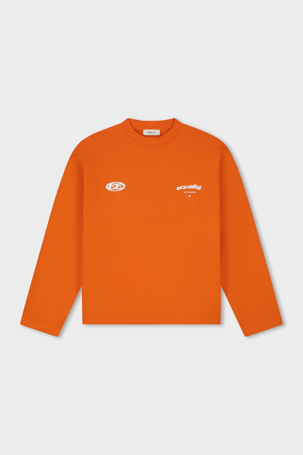 STAY EQUAL LONGSLEEVE TEE | ORANGE