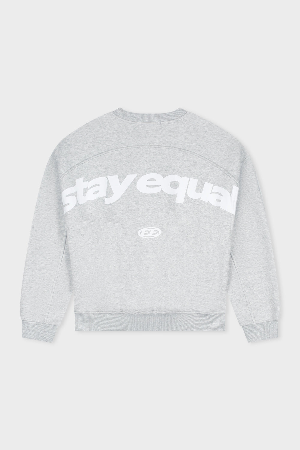 STAY EQUAL OVERSIZED SWEATER | MELANGE GREY