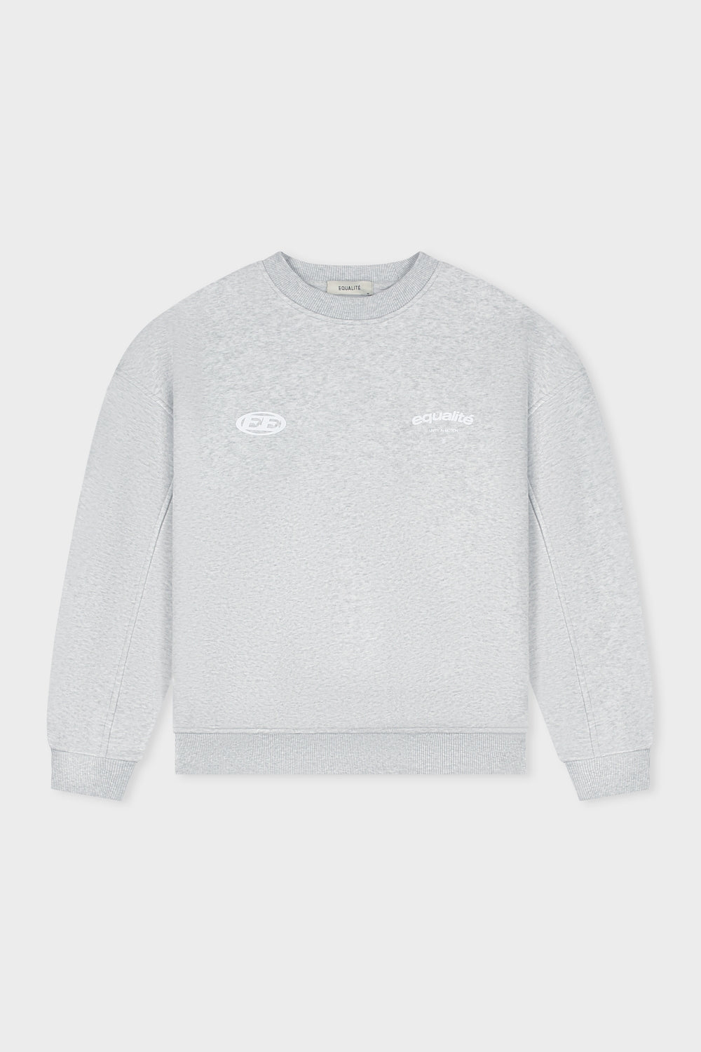 STAY EQUAL OVERSIZED SWEATER | MELANGE GREY