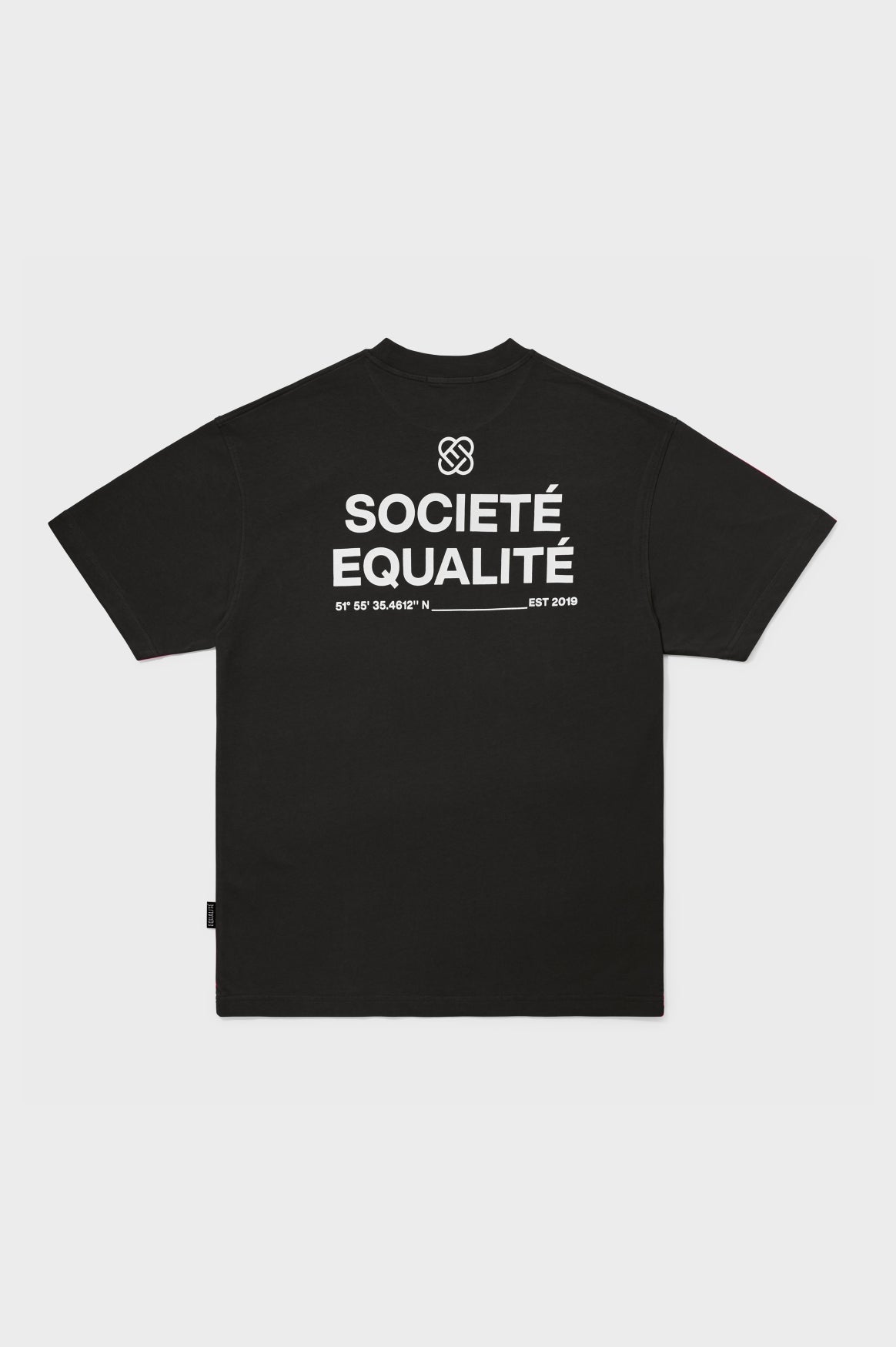 SOCIETÉ OVERSIZED TEE | BLACK & WHITE