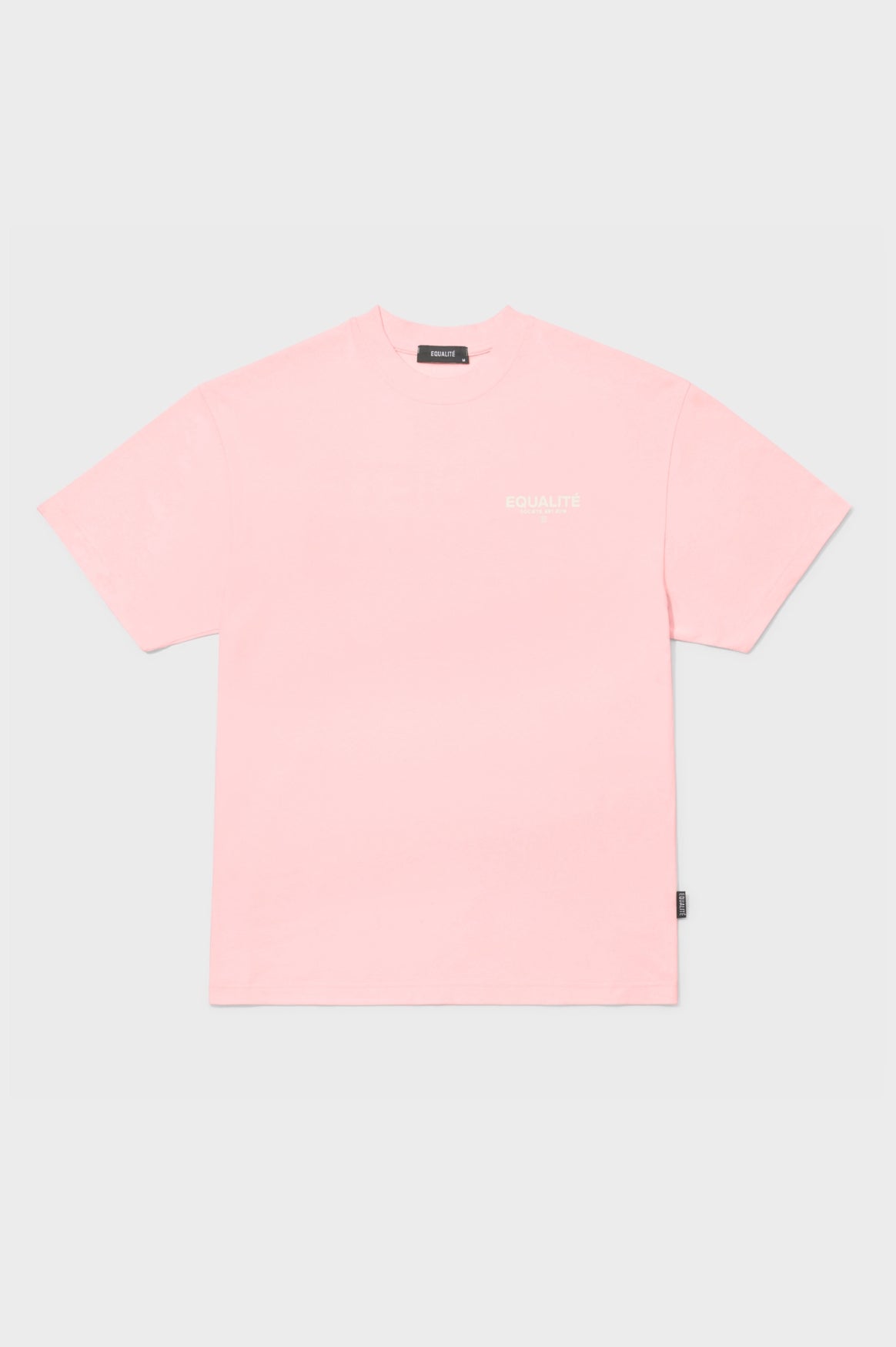 Societé Oversized Tee | Pink & White