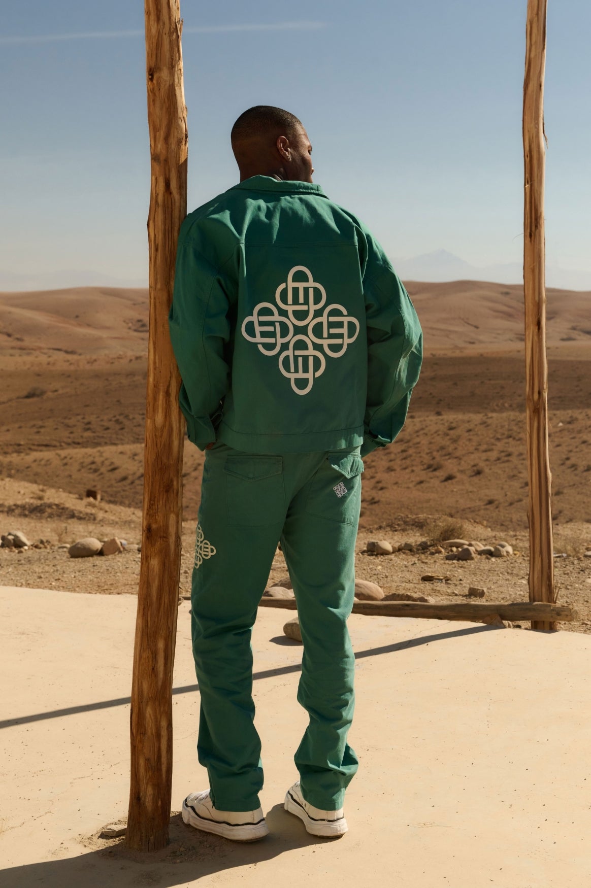 Symbol Boxy Jacket | Petrol Green