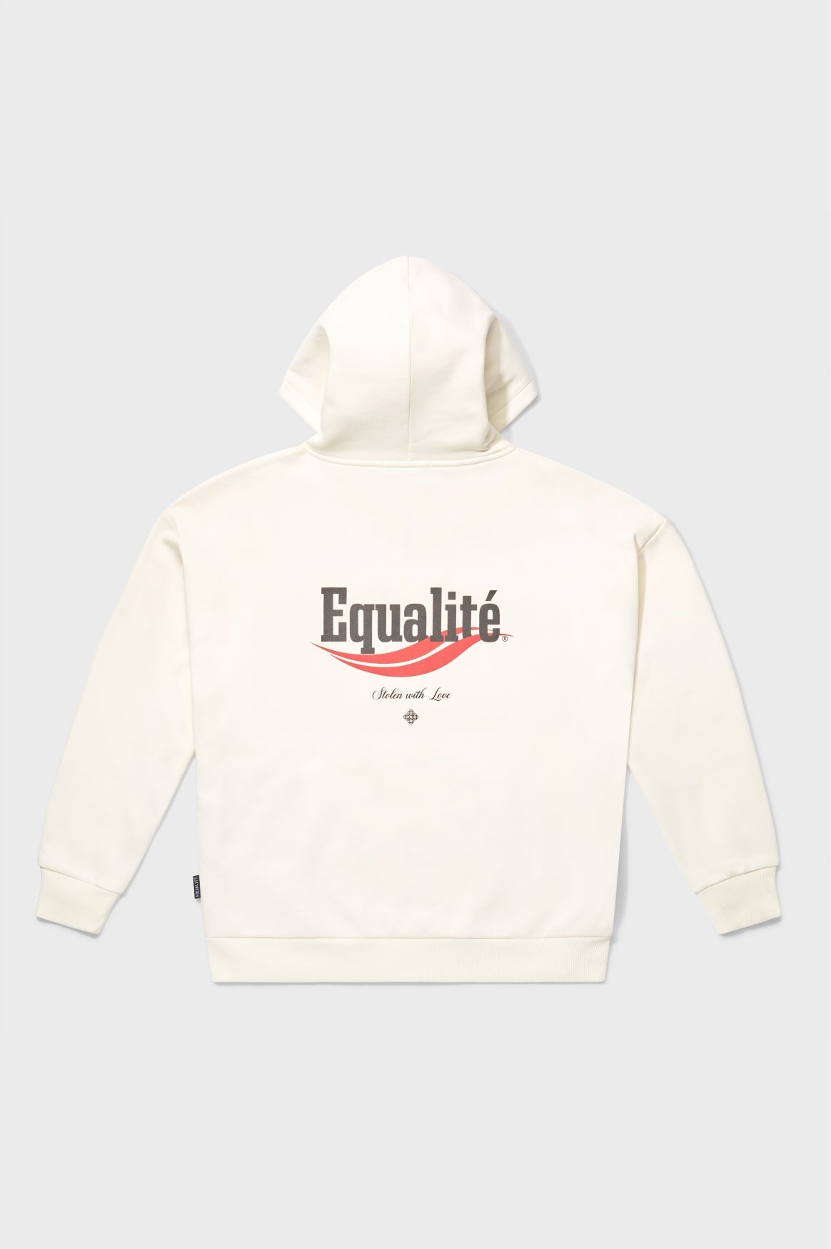 TYRZA OVERSIZED FULL ZIP HOODIE | OFF-WHITE