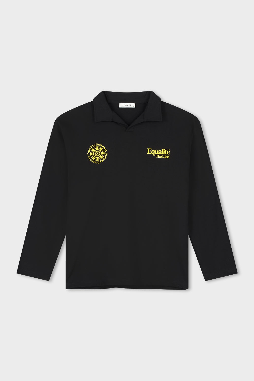 Verity Longsleeve Polo | Black