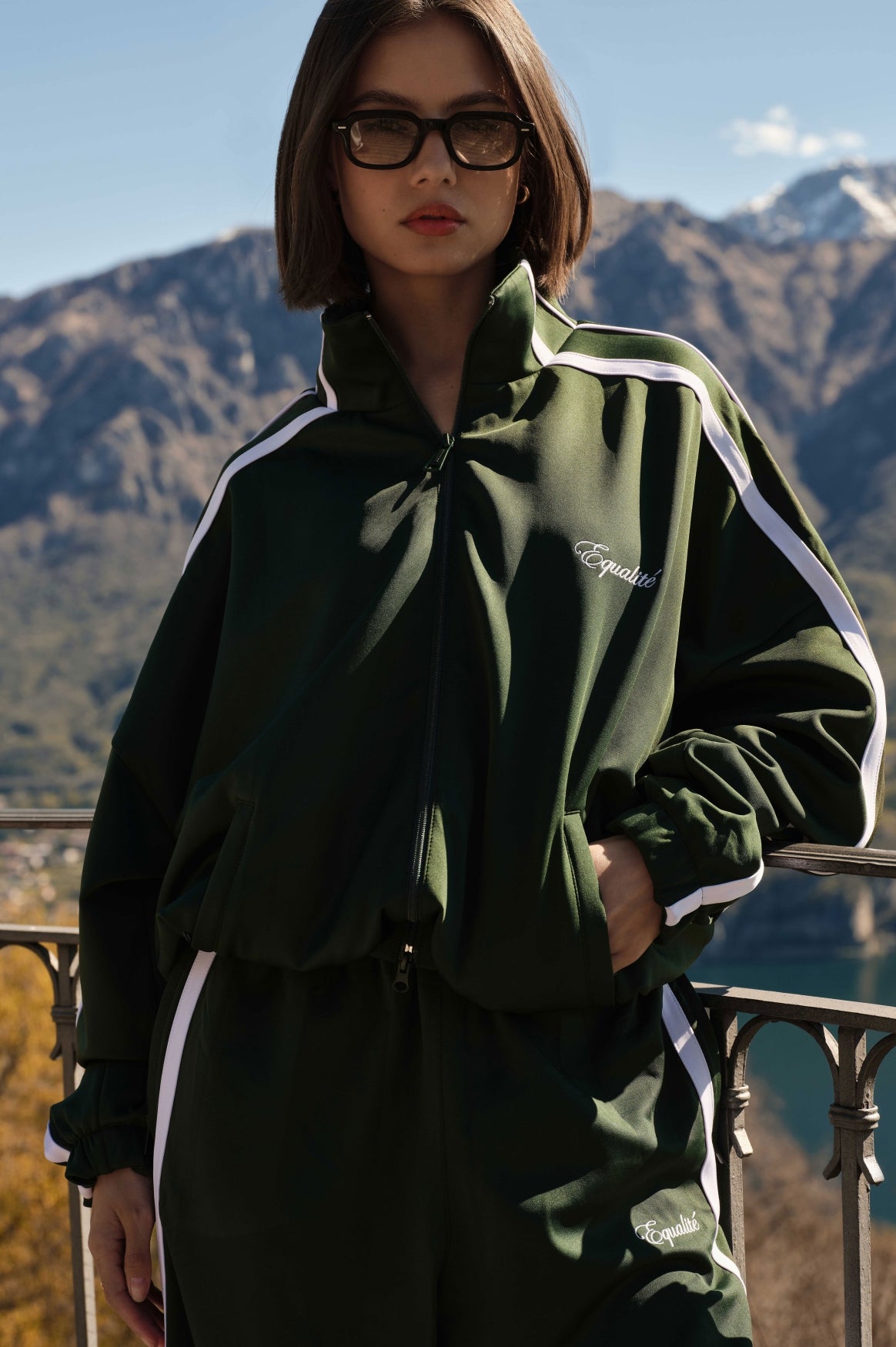 TRACK JACKET | GREEN