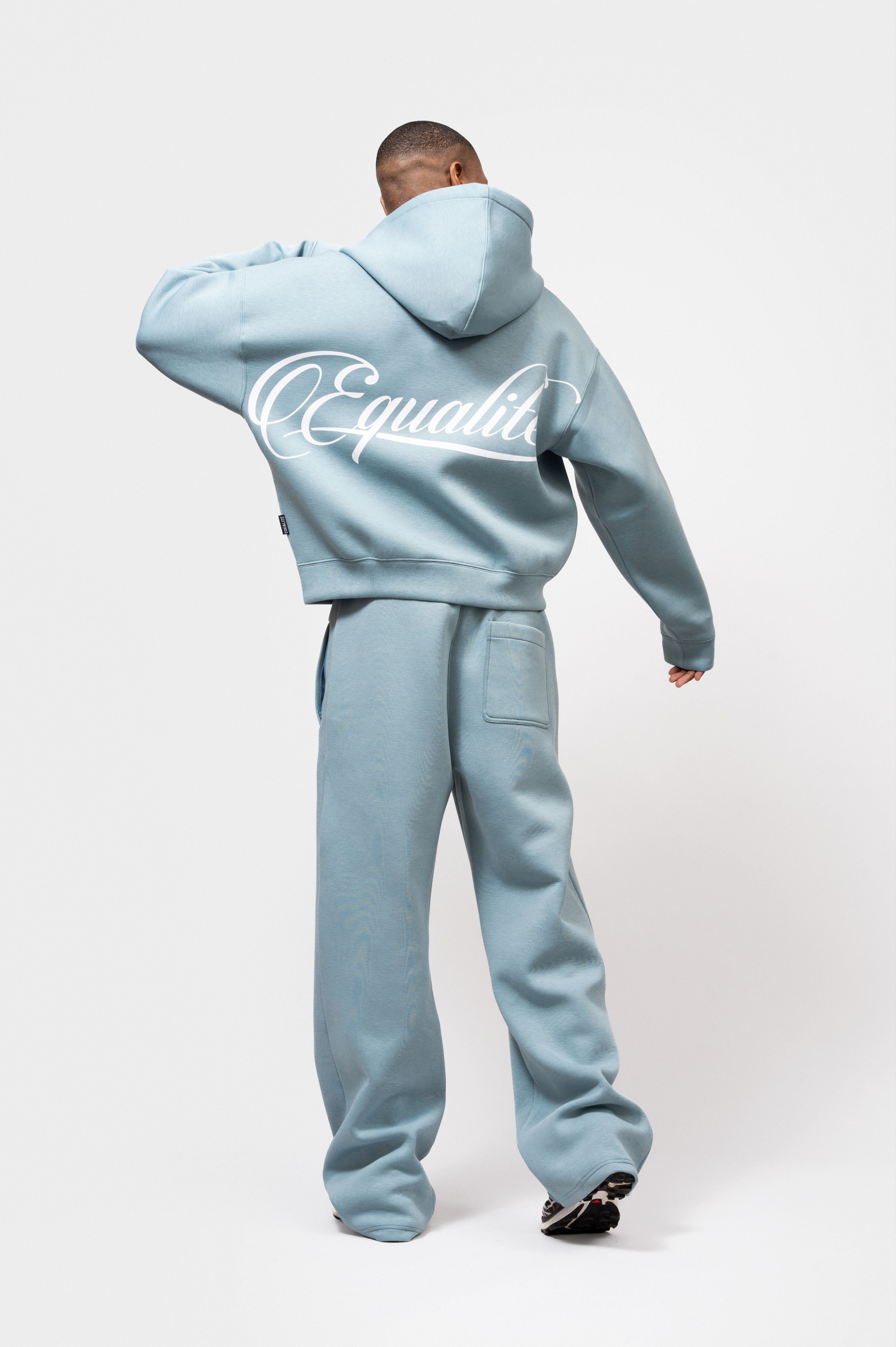 YUKI FULL ZIP JOGGER SET | WASHED LIGHT BLUE