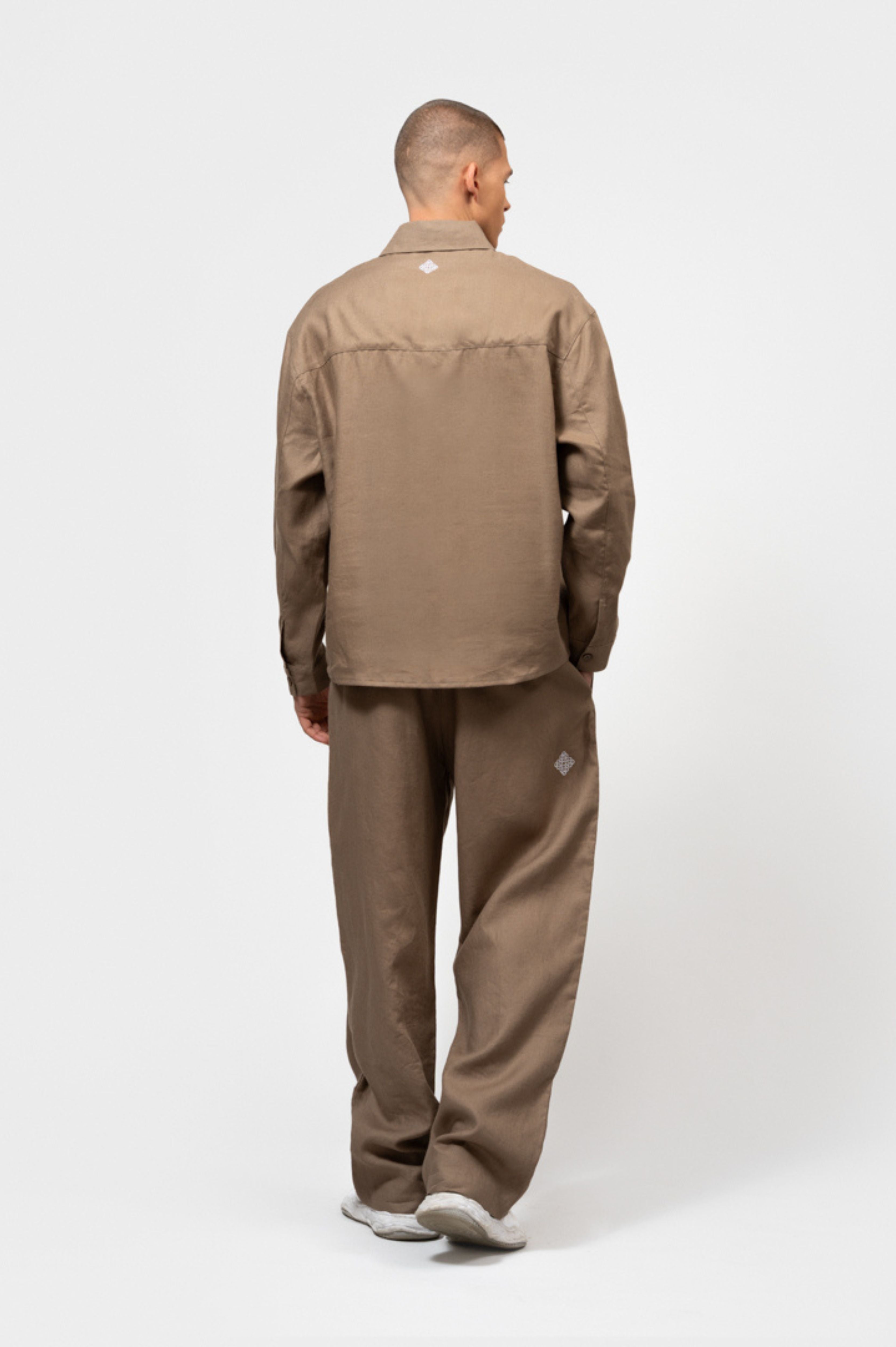 REMY LINEN SET | TAUPE