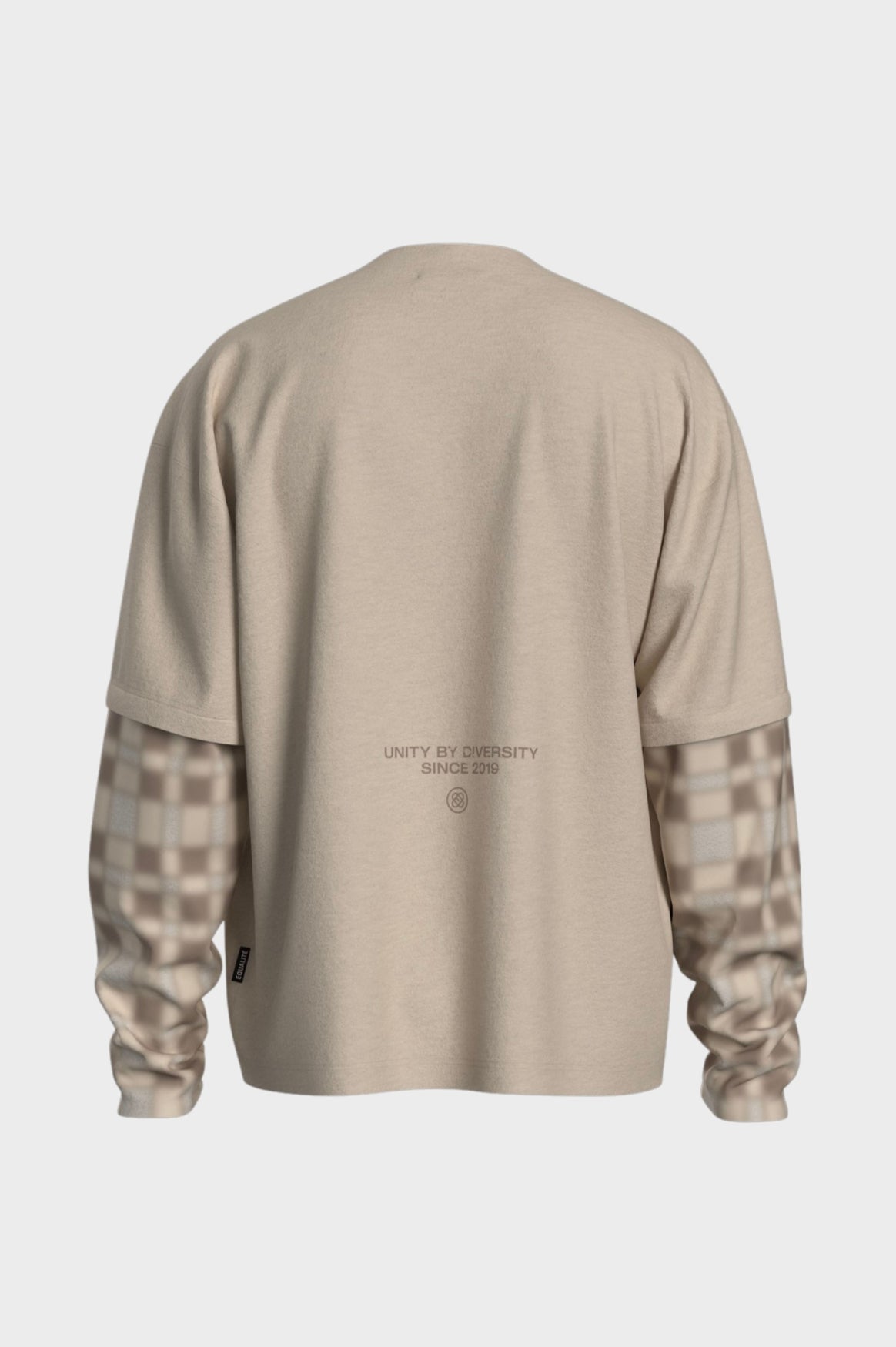 BENNI DOUBLE LAYER LONGSLEEVE TEE | OFF-WHITE