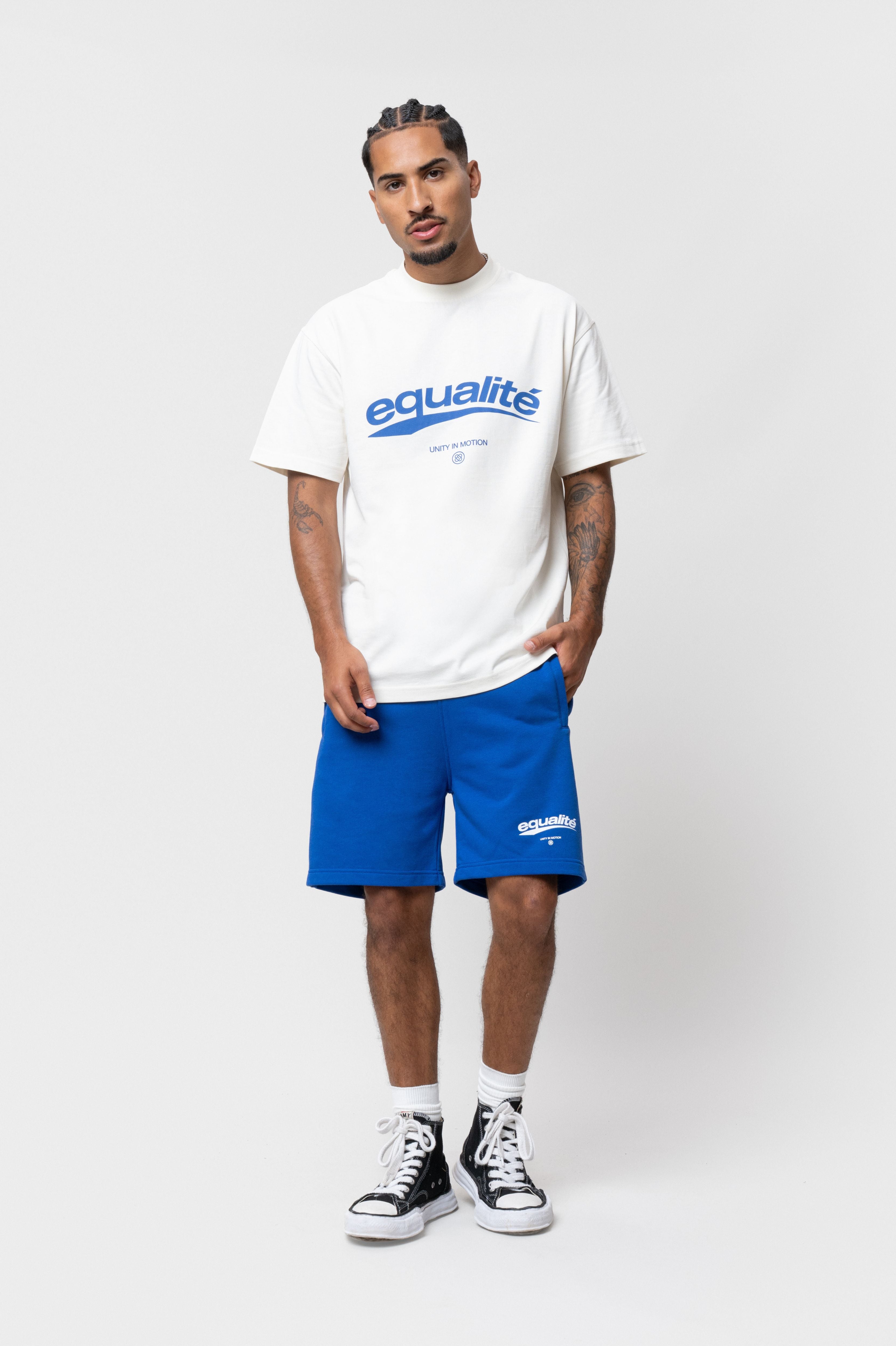 AXEL SUMMER SET | OFF-WHITE & BLUE