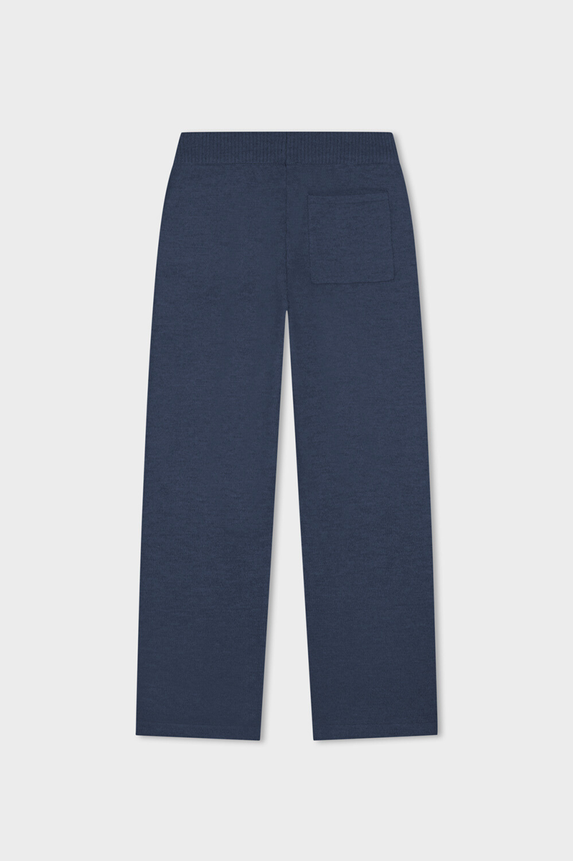 FLUFFY KNIT PANTS | NAVY