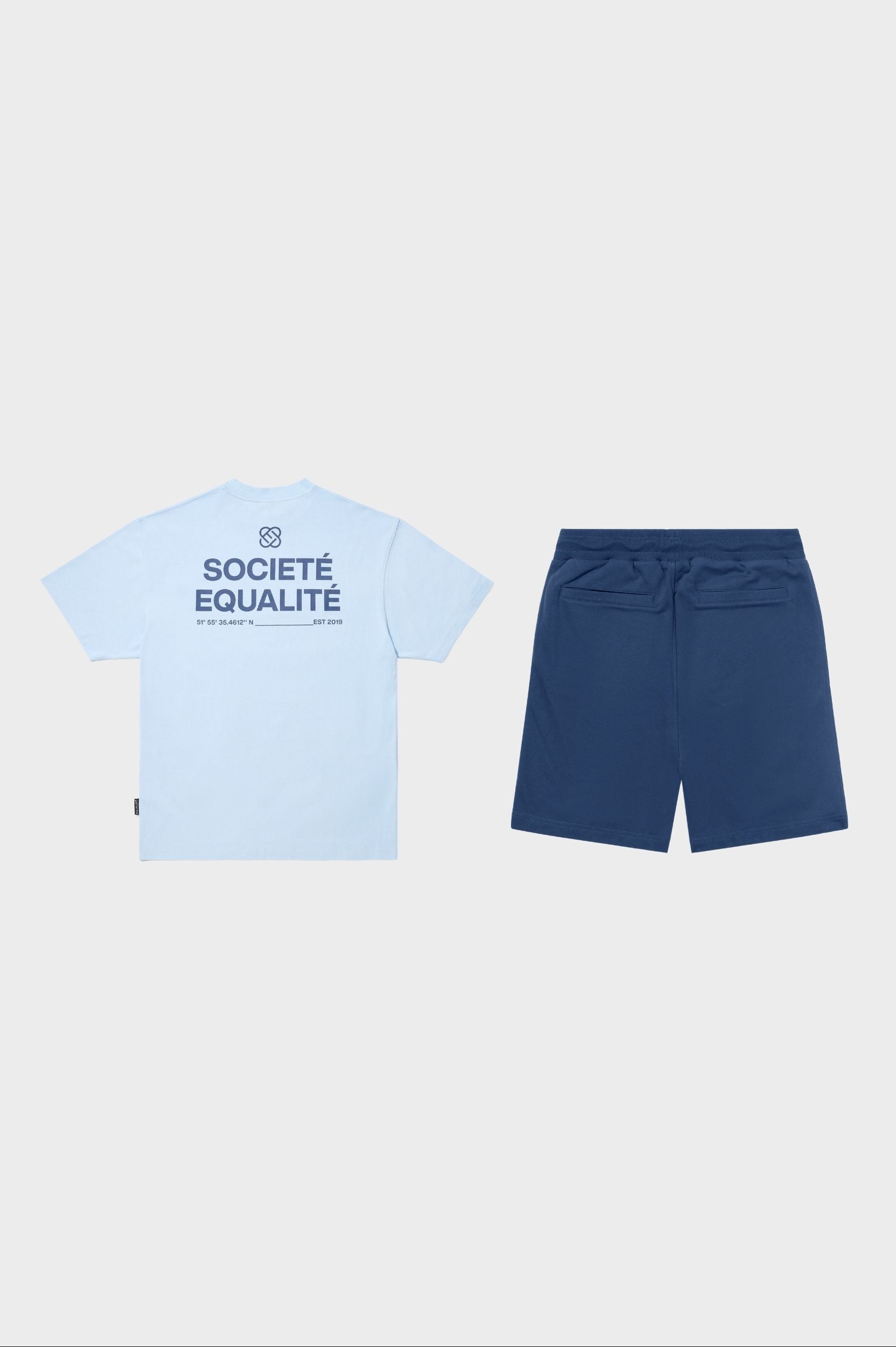 SOCIETÉ SUMMER SET LIGHT BLUE & NAVY